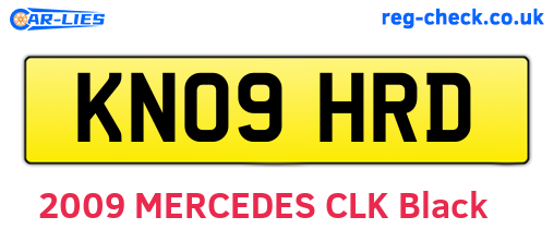 KN09HRD are the vehicle registration plates.
