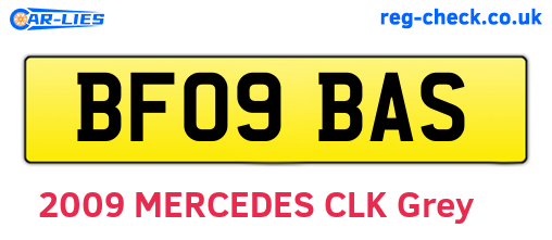 BF09BAS are the vehicle registration plates.