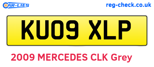 KU09XLP are the vehicle registration plates.