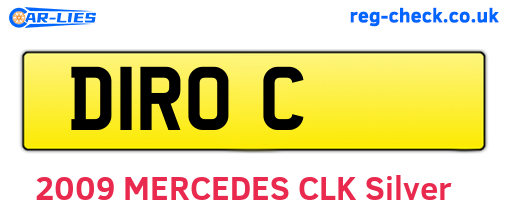 D1ROC are the vehicle registration plates.