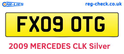 FX09OTG are the vehicle registration plates.