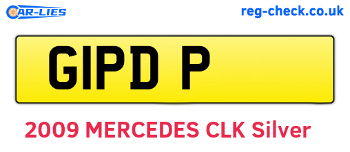 G1PDP are the vehicle registration plates.