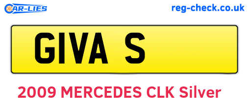 G1VAS are the vehicle registration plates.