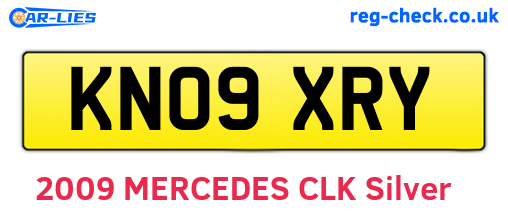 KN09XRY are the vehicle registration plates.
