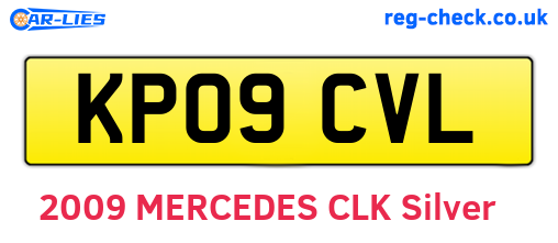 KP09CVL are the vehicle registration plates.