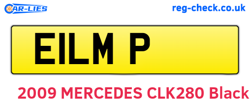 E1LMP are the vehicle registration plates.