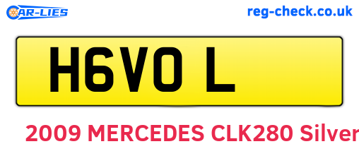 H6VOL are the vehicle registration plates.