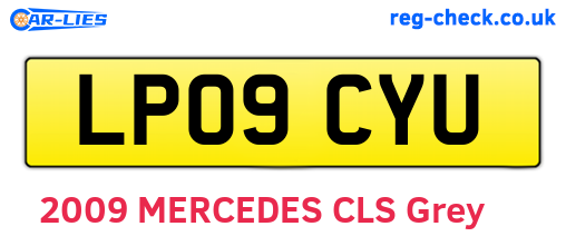 LP09CYU are the vehicle registration plates.