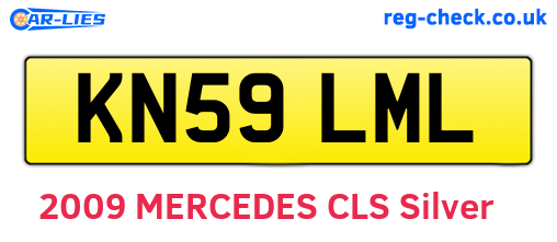 KN59LML are the vehicle registration plates.