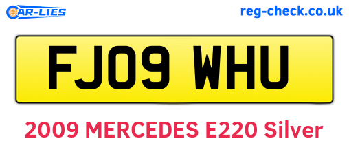 FJ09WHU are the vehicle registration plates.