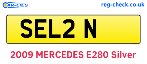 SEL2N are the vehicle registration plates.