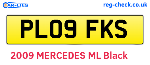 PL09FKS are the vehicle registration plates.