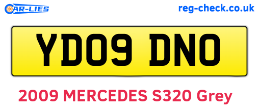 YD09DNO are the vehicle registration plates.
