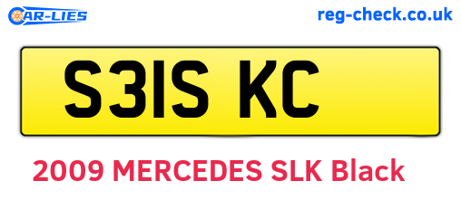 S31SKC are the vehicle registration plates.