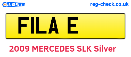 F1LAE are the vehicle registration plates.