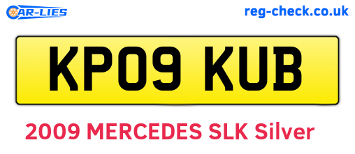 KP09KUB are the vehicle registration plates.