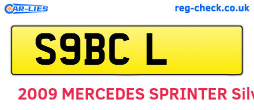 S9BCL are the vehicle registration plates.