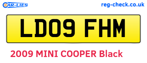 LD09FHM are the vehicle registration plates.