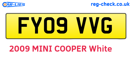 FY09VVG are the vehicle registration plates.