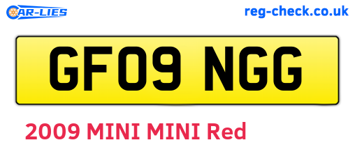 GF09NGG are the vehicle registration plates.