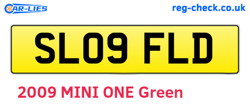 SL09FLD are the vehicle registration plates.
