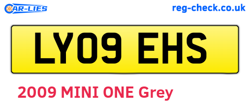 LY09EHS are the vehicle registration plates.
