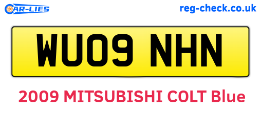 WU09NHN are the vehicle registration plates.