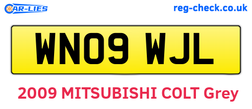 WN09WJL are the vehicle registration plates.