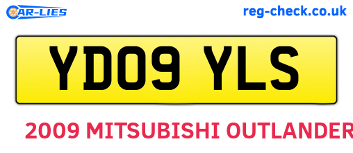 YD09YLS are the vehicle registration plates.