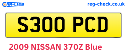S300PCD are the vehicle registration plates.
