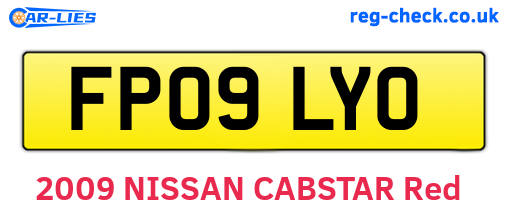 FP09LYO are the vehicle registration plates.