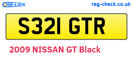 S321GTR are the vehicle registration plates.