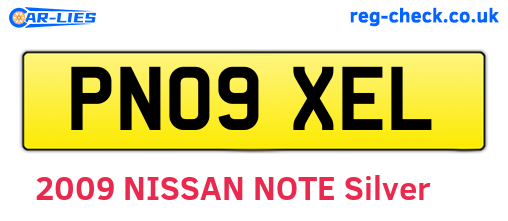 PN09XEL are the vehicle registration plates.