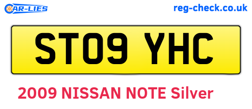 ST09YHC are the vehicle registration plates.