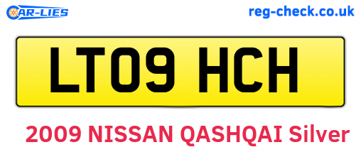 LT09HCH are the vehicle registration plates.