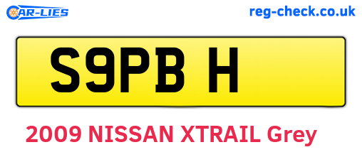 S9PBH are the vehicle registration plates.