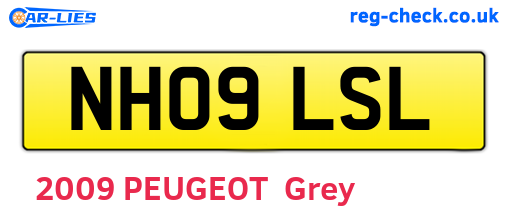 NH09LSL are the vehicle registration plates.