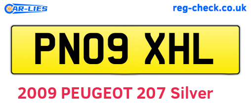 PN09XHL are the vehicle registration plates.