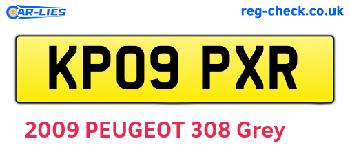 KP09PXR are the vehicle registration plates.