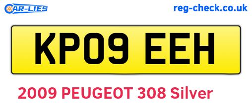 KP09EEH are the vehicle registration plates.
