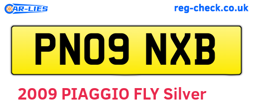 PN09NXB are the vehicle registration plates.