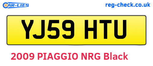 YJ59HTU are the vehicle registration plates.