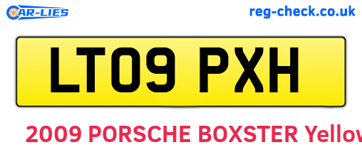 LT09PXH are the vehicle registration plates.