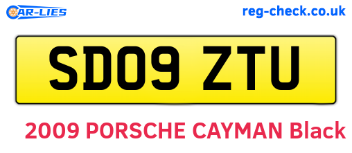 SD09ZTU are the vehicle registration plates.