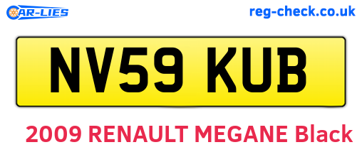NV59KUB are the vehicle registration plates.