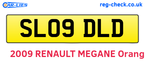 SL09DLD are the vehicle registration plates.