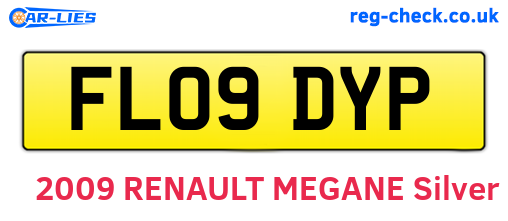 FL09DYP are the vehicle registration plates.