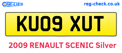 KU09XUT are the vehicle registration plates.