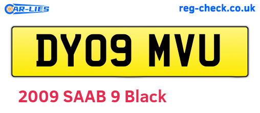 DY09MVU are the vehicle registration plates.