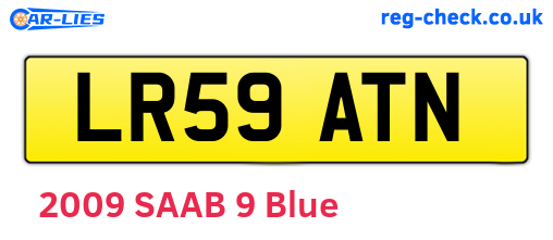 LR59ATN are the vehicle registration plates.